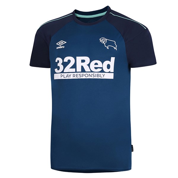 Tailandia Camiseta Derby County 2ª 2020/21 Azul